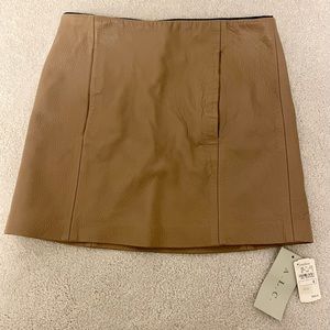 A.L.C Leather Skirt